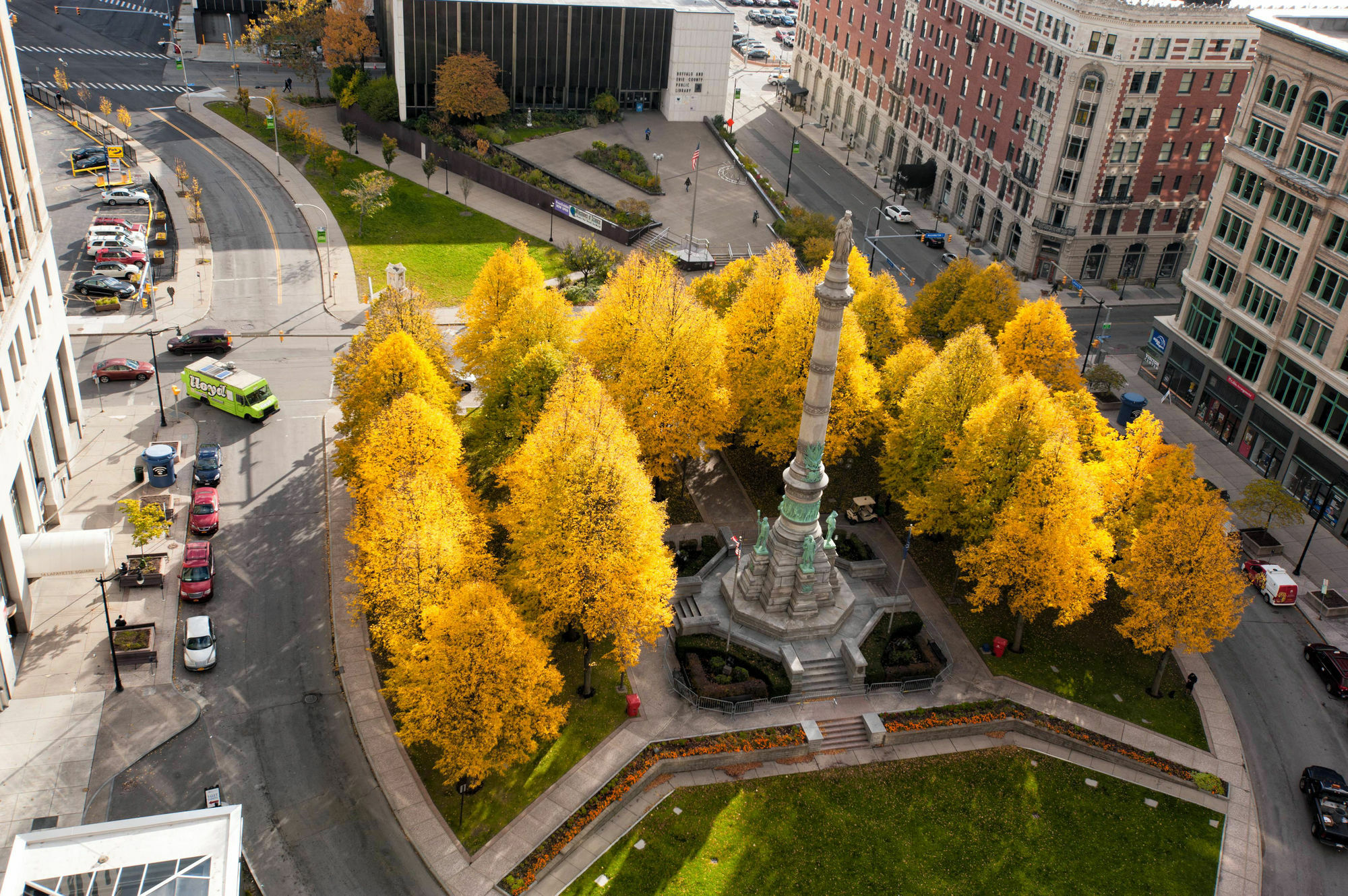 The Hilton Garden Inn Buffalo-Downtown Екстер'єр фото